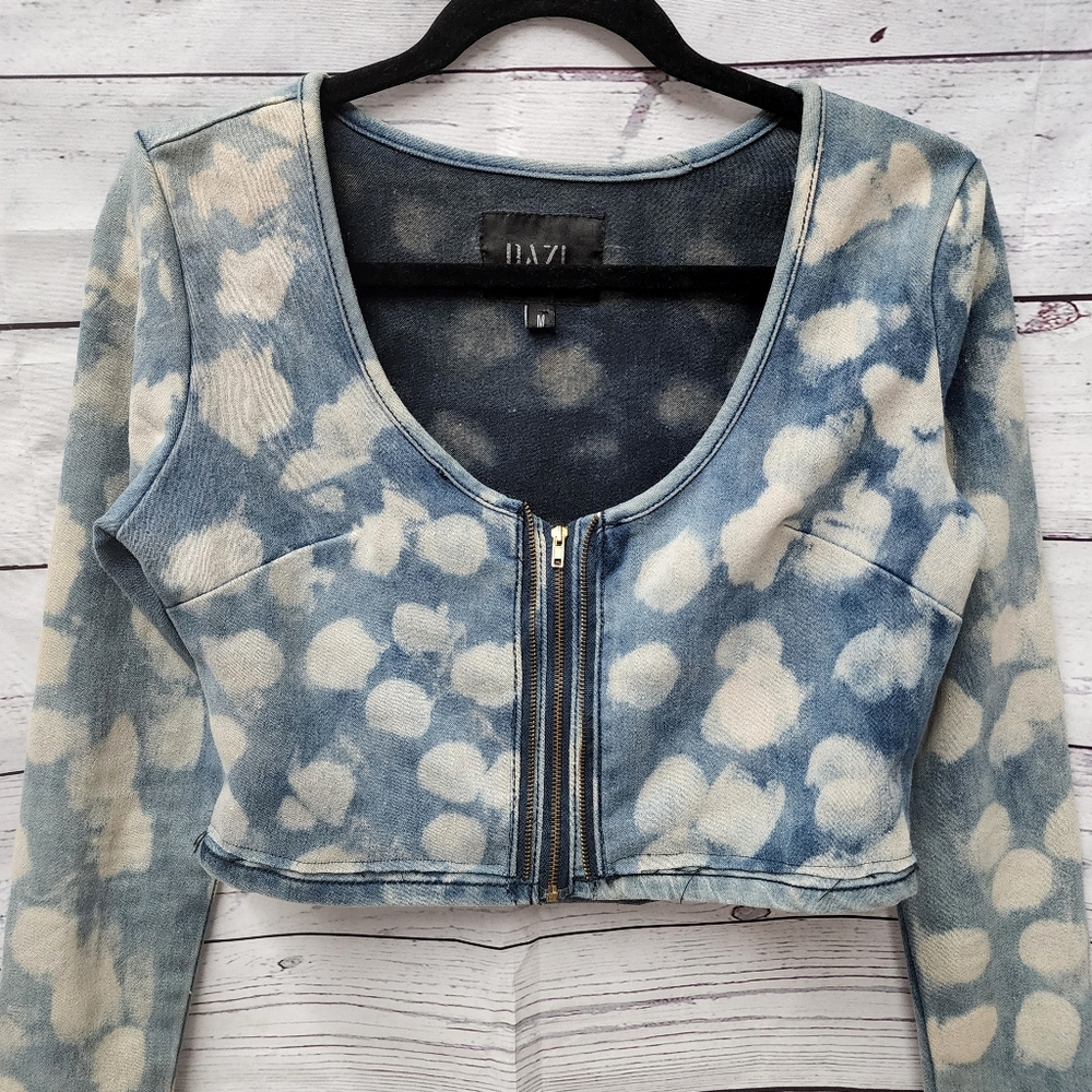 Bazi Women Shirt/Jacket Upcycle Jean Denim Cotton